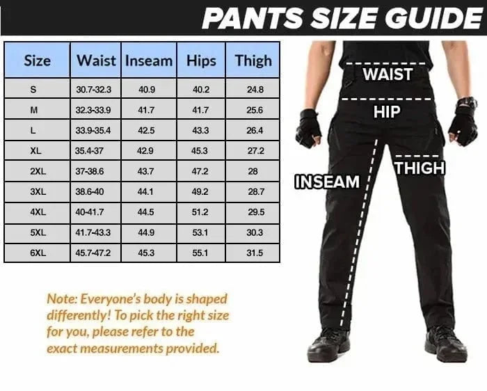 Tactical Waterproof Pants — 🔥Black Friday sale 50% Off