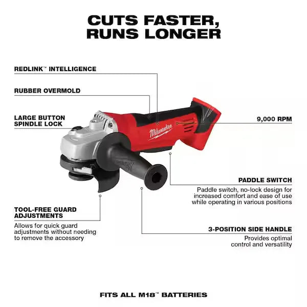 🏃‍Anniversary Sale⚡M18 18-Volt Lithium-Ion Cordless Combo Tool Kit (16-Tool)
