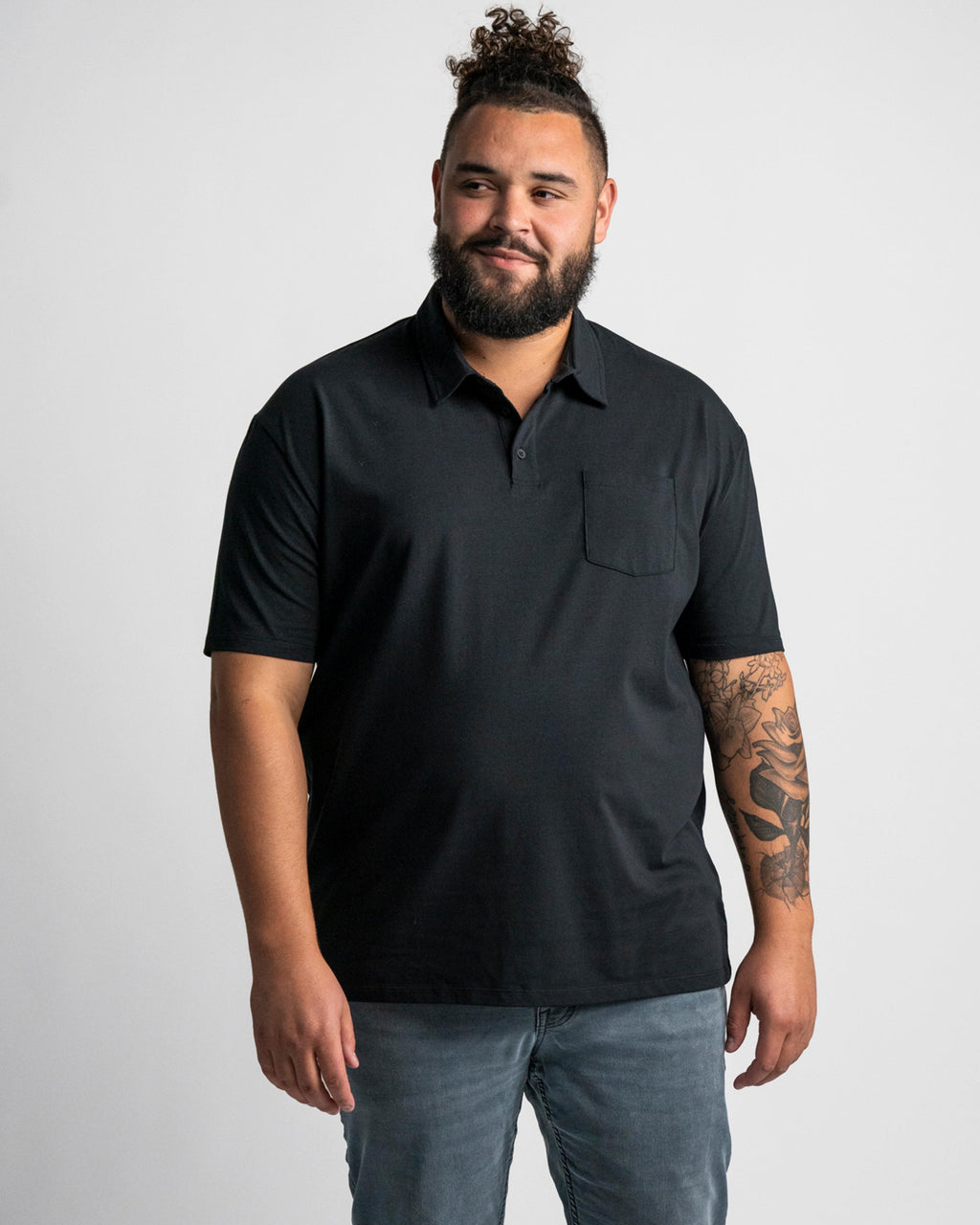 No Show Polo - Black