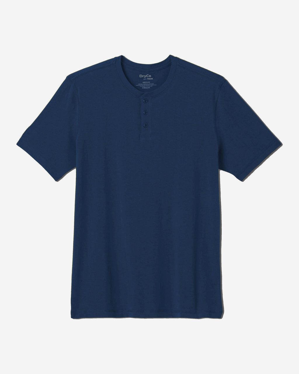 Sweat Defender Henley - Midnight Blue