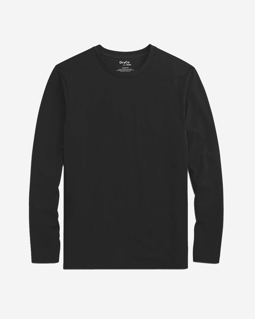 Sweat Defender Long Sleeve Crew - Black