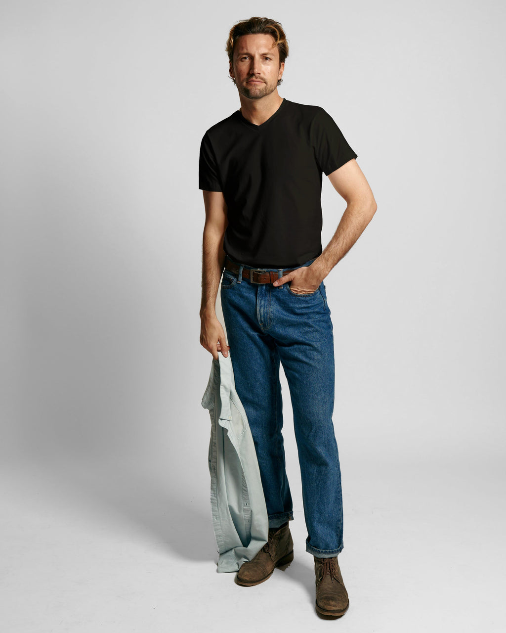 Sweat Defender V-Neck Undershirt - Black