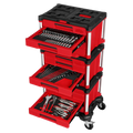 🏃‍Anniversary Sale⚡366-Pcs Master Mechanics Hand Tool Set with PACKOUTTM Drawers and Dolly