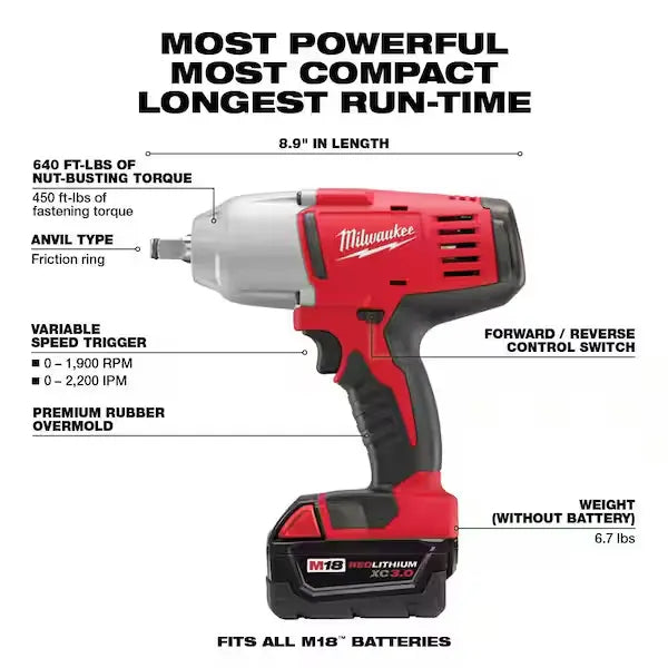 🏃‍Anniversary Sale⚡M18 18-Volt Lithium-Ion Cordless Combo Tool Kit (16-Tool)