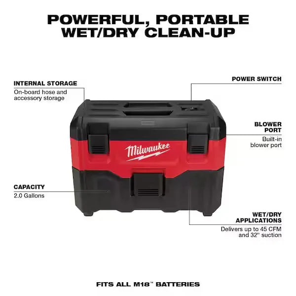 🏃‍Anniversary Sale⚡M18 18-Volt Lithium-Ion Cordless Combo Tool Kit (16-Tool)