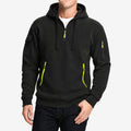 Half-Zip And Multi Pocket Casual Sport Hoodie